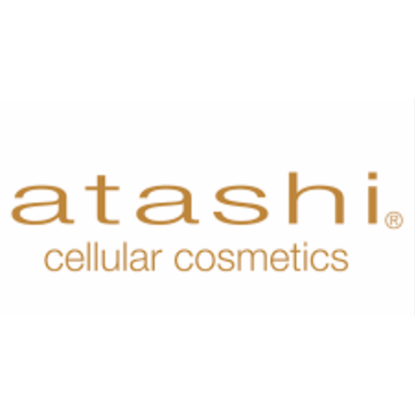 Logo de Atashi Cellular Cosmetics, marca especializada en cosméticos rejuvenecedores.