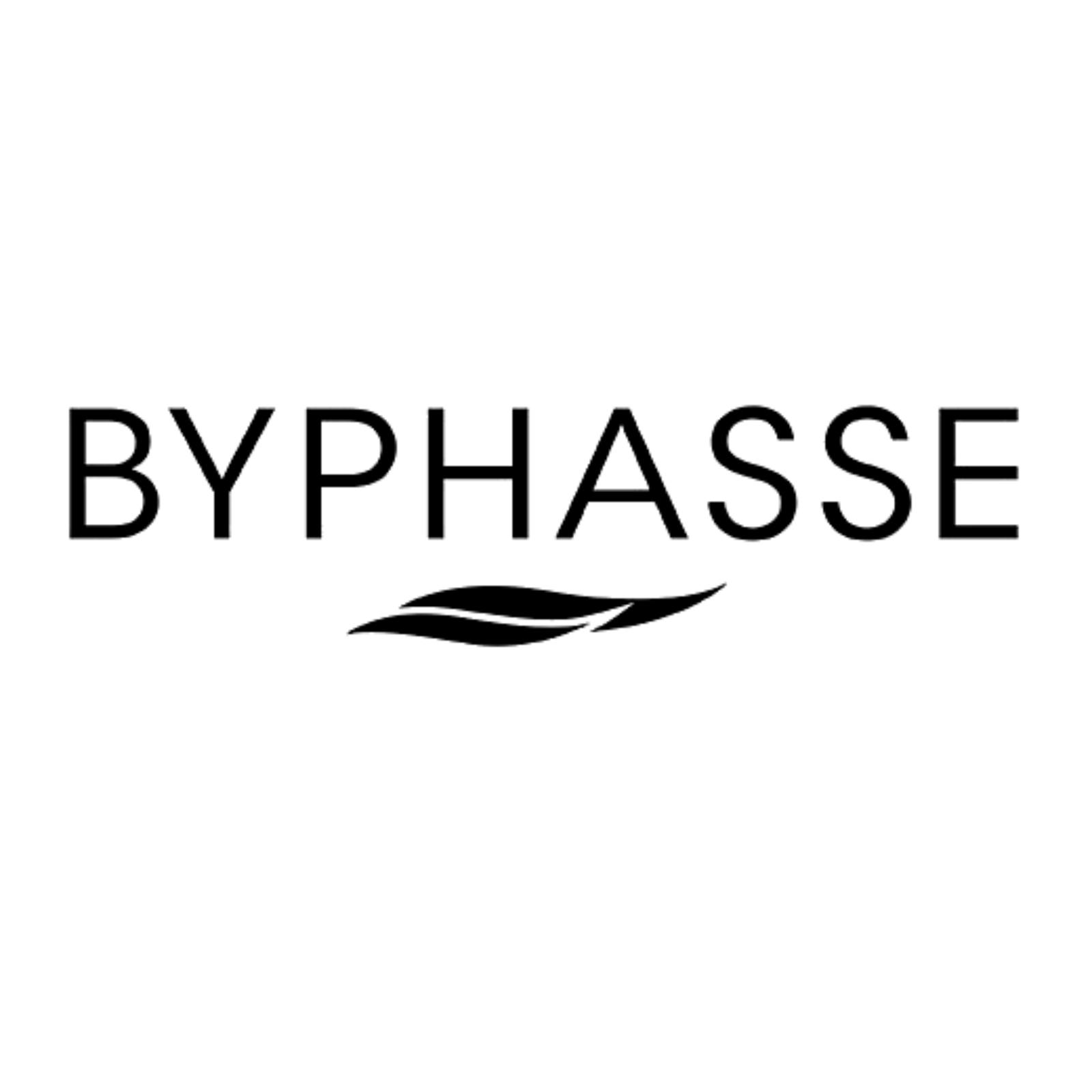Logo de Byphasse, marca de productos de cuidado personal y belleza.