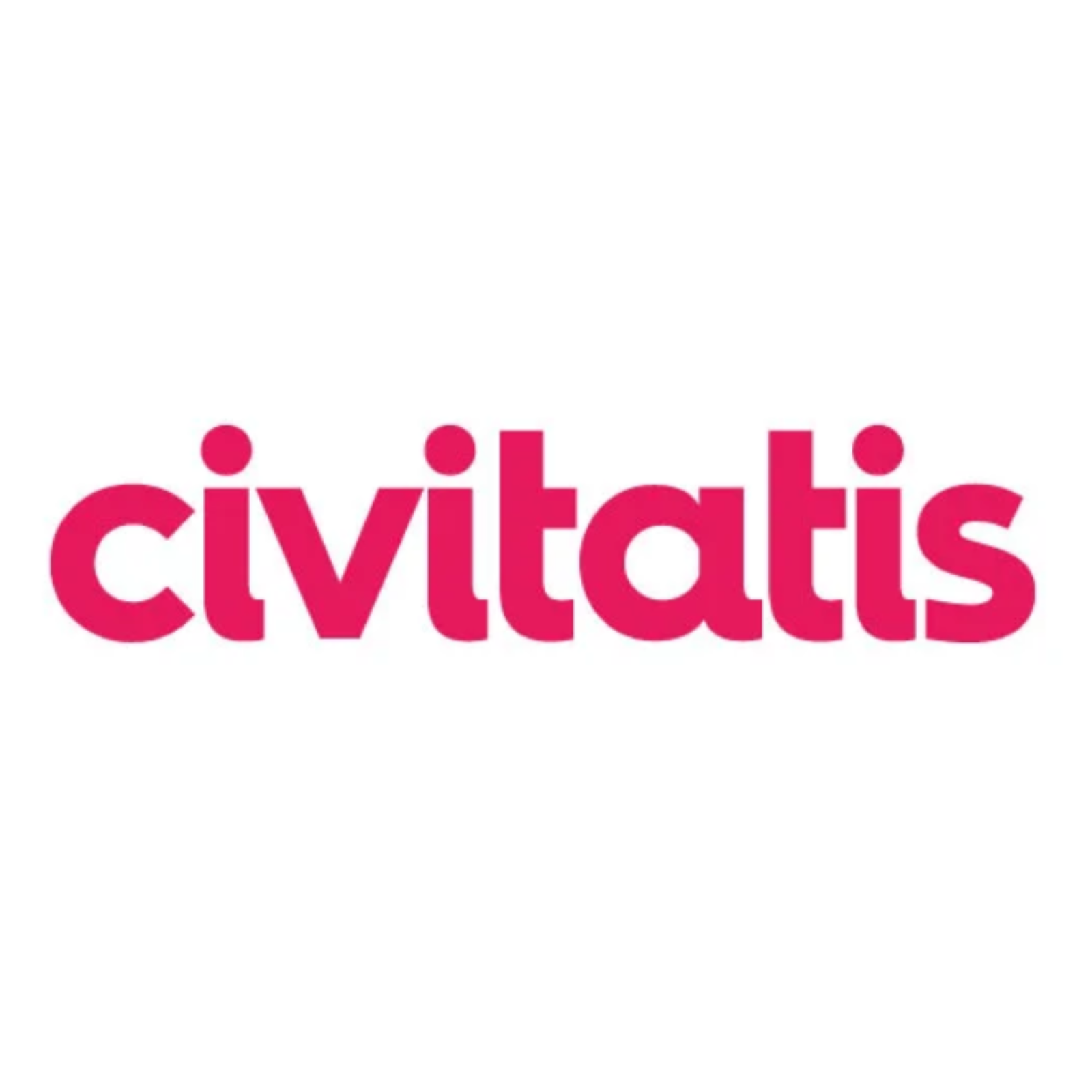 Logo de Civitatis en color rosa sobre fondo blanco