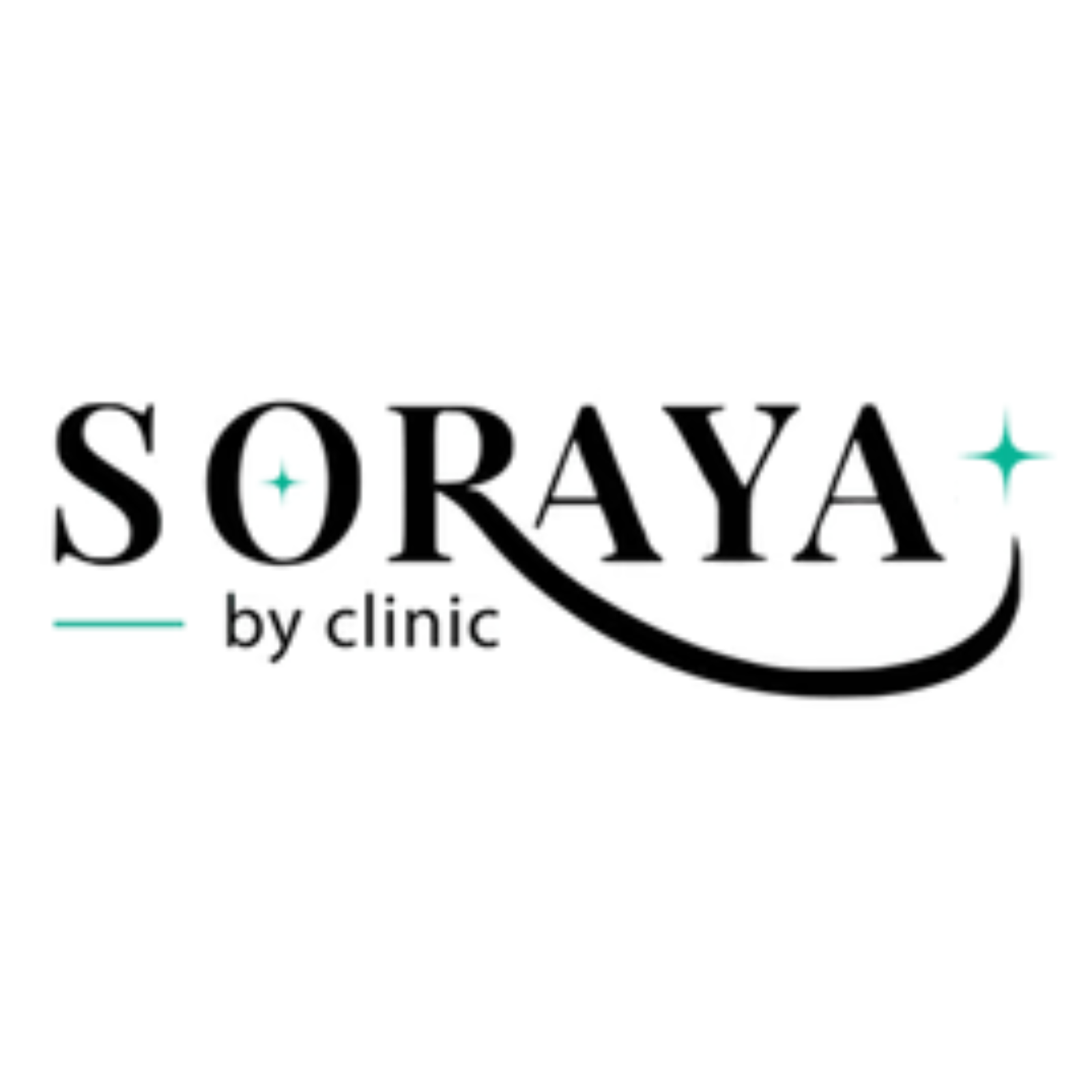 Logo de Soraya by Clinic, marca de cosmética y cuidado personal profesional, productos de belleza y bienestar.