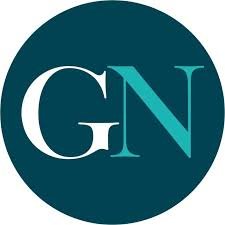 Logo de GN (Girona Notícies), medio de comunicación en Girona.
