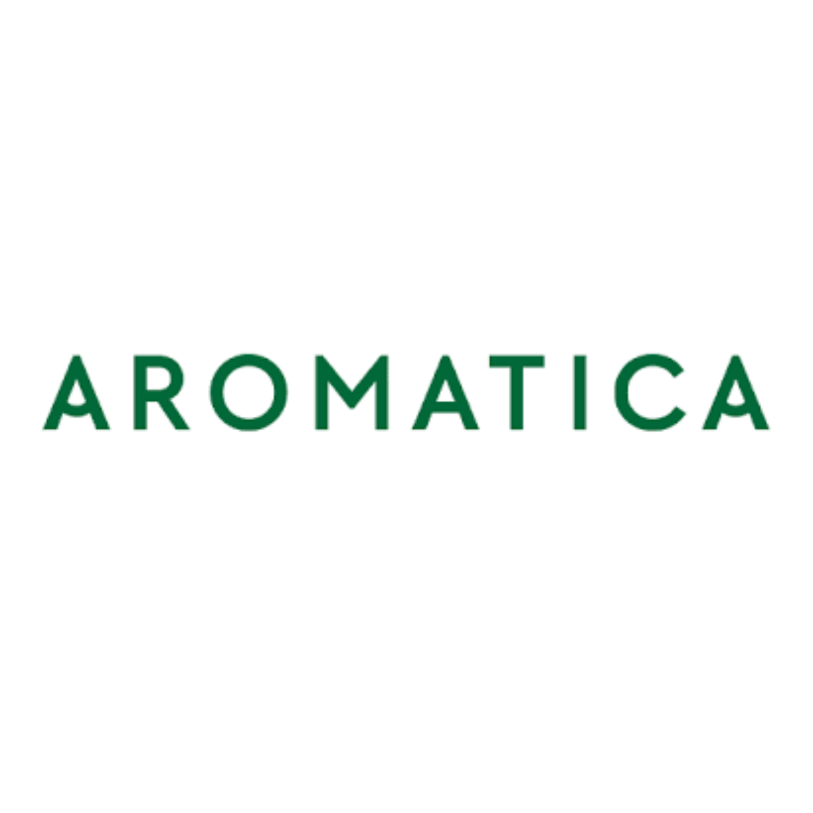 Logo de Aromatica, marca de productos naturales y aromaterapia.