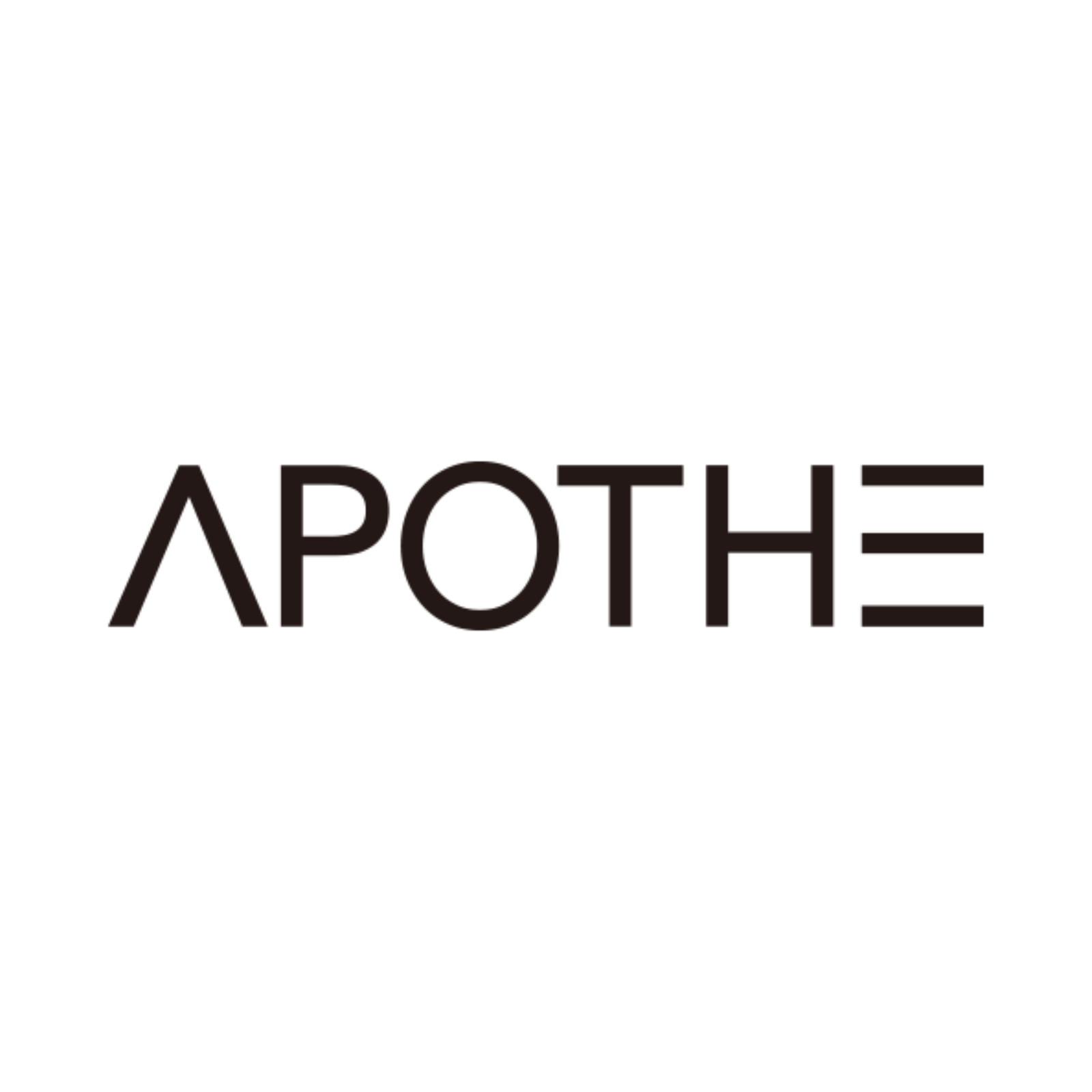 Logo de la marca APOTHE de cosmética y cuidado personal – Agencia Brilla.