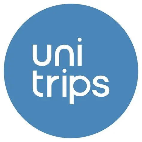 Logo de Unitrips, marca de viajes, escapadas y experiencias para jóvenes – Agencia Brilla.