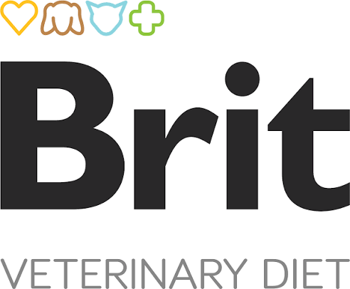 Logo de Brit Veterinary Diet, marca de alimentación veterinaria para perros y gatos.