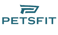 Logo de PETSFIT, marca de productos para mascotas.
