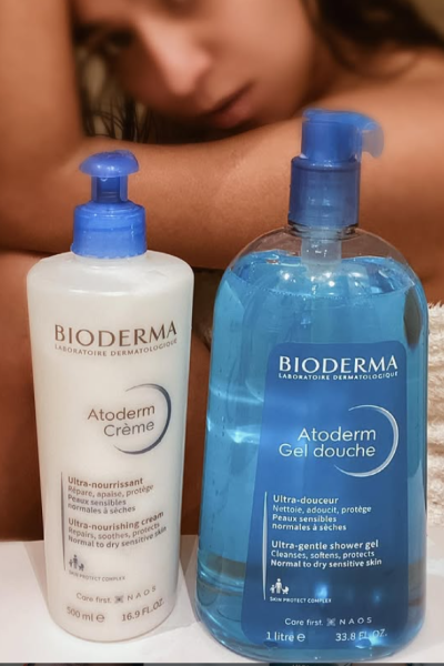 Contenido UGC de productos Bioderma Atoderm creado por Mar Fontdecaba para Brilla Influencers y Comunicación.