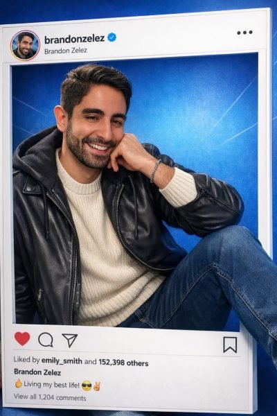 UGC Brandon González creando contenido lifestyle y social media con estética de influencer para marcas – Agencia Brilla.