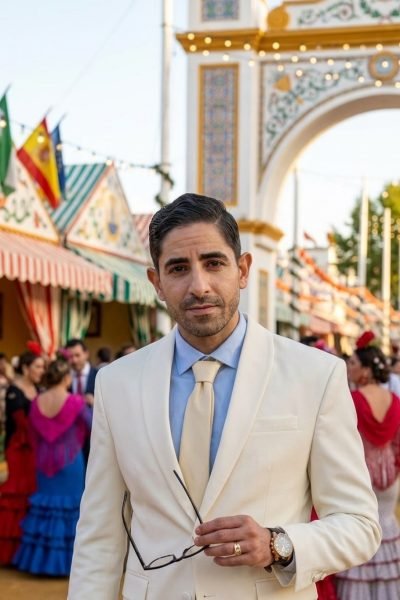 UGC Brandon González creando contenido de moda masculina, eventos y estilo elegante para marcas – Agencia Brilla.