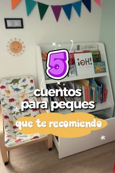 UGC creadora de contenido mum y lifestyle recomendando cuentos infantiles para niños pequeños – Agencia Brilla.
